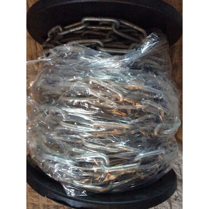 Strong 4mm x 32mm 30m Length HEAVY DUTY Zinc Plated Welded Chain Security Lock