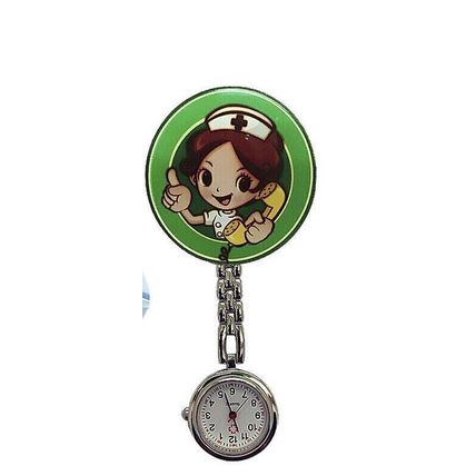 Nurses' Watch Quartz Watch Brooch Tunic Fob Pocket Watch Pendant Harajuku New UK
