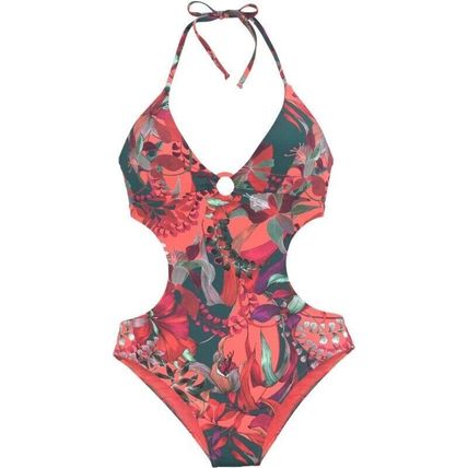 Halter Brazilian Bikini Summer Swimwear UK Women Swimsuit Monokini Sexy Backless
