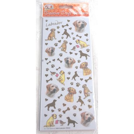 Dog breed craft stickers many breeds available 29 designs peel and stick