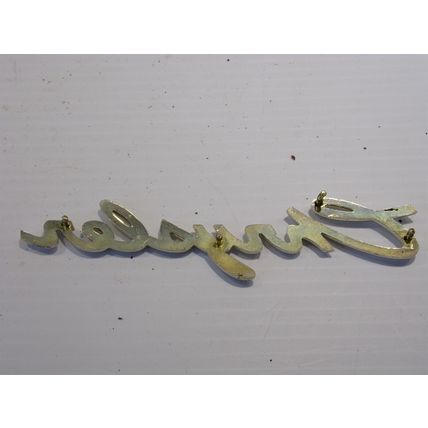 1962 Chrysler Emblem OEM Rear Tail Panel 300 300H