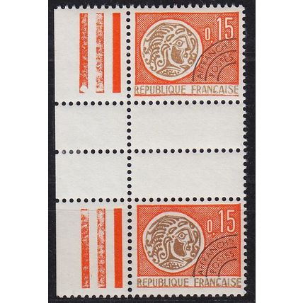 FRANKREICH FRANCE [1966] MiNr 1558 ( **/mnh ) [01] Zwischensteg interpanneau