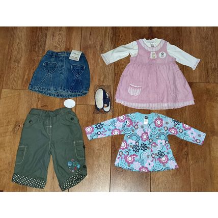 Baby Girl Clothing Bundle - 3-12 Months All New / Unworn