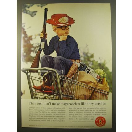 1961 Mattel Toys Advertisement - Shootin' Shell Winchester Rifle, Fanner Pistol