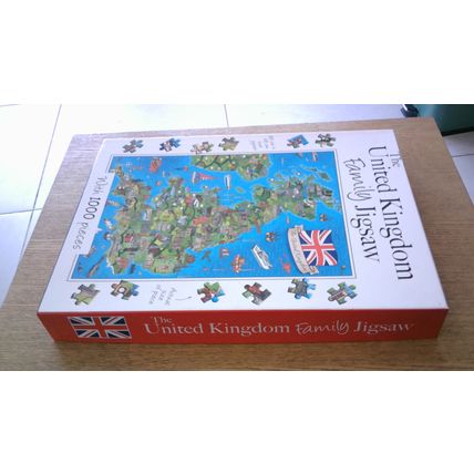 THE UNITED KINGDOM FAMILY JIGSAW Puzzle (1000 Piece) 2020