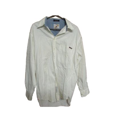 CUTTER & BUCK Fishing Jacket Mens Large Vintage Wite Button Windbreaker