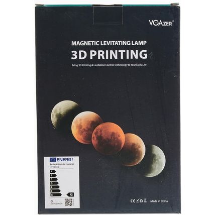 Vgazer Levitating Moon Lamp, 16 Colors 20 Models Floating Moon Lamp,Floating and