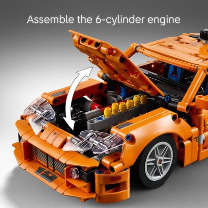 LEGO Technic Fast and Furious Toyota Supra MK4 Building Kit- Toy Car for Kids, B