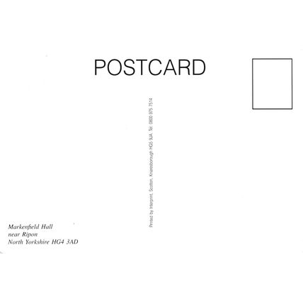Postcard Markenfield Hall, near Ripon, North Yorkshire #1. Unposted