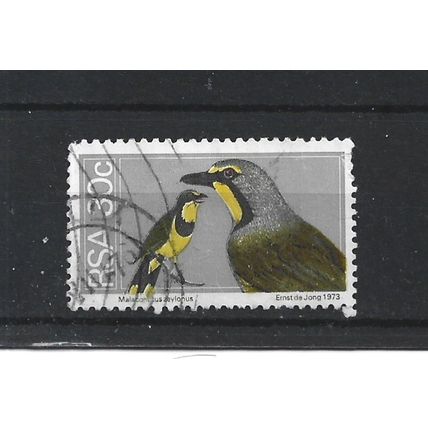 SouthAfrica.SG361 30c Bokmakierie Shrikes.Fine Used.Sep25e