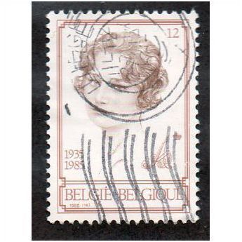 BEL 1985 12F 'QUEEN ASTRID' FINE USED (EBID10221)