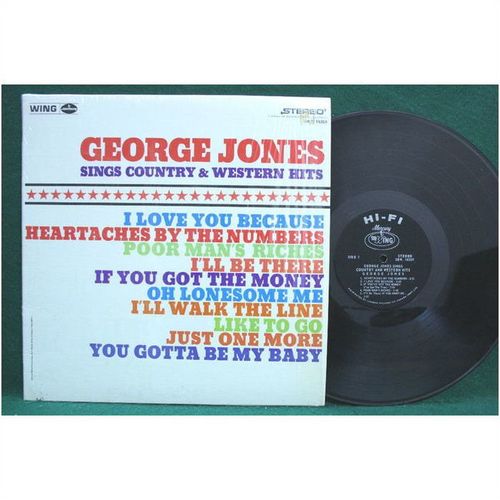 George Jones - Sings Country & Western Hits - SRW 16359 - EX