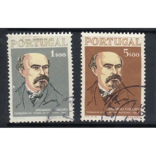 PORTUGAL 1964 CENTENARY DIARO DE NOTICIAS SET USED