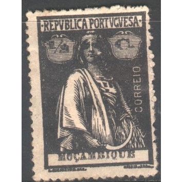 Portugal 1912 - SG485 - 1/2c black - Ceres with opt "Mocambique" - used