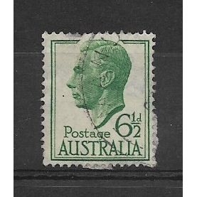 Australia.SG250 6 1/2d King George VI (Emerald-Green).Fine Used.June19
