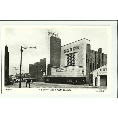Lancashire ODEON CINEMA BURNLEY Postcard by Liliywhite (BRY 24)