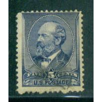 Used 216 5c James Garfield Barely Clears M01825