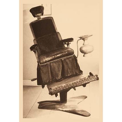 James Beall Morrison's Tilting Dental Chair 12 x 18 Poster