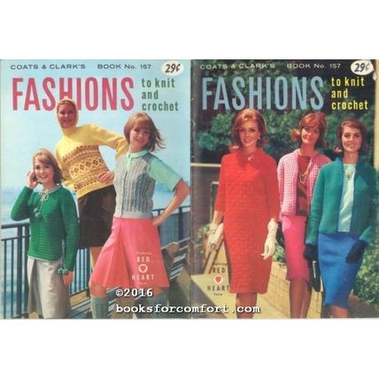 Coats & Clarks Fashions to Knit and Crochet Book No 157