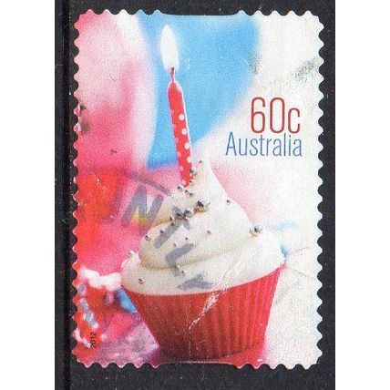 Australia 2012 Precious Moments - Cupcake 60c s/a Used