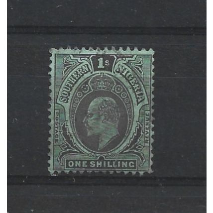 SouthernNigeria.SG52 1s Black/Green.Fine Used.Nov24