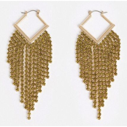 KAREN MILLEN Diamanté Drop Earrings NEW