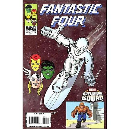 Fantastic Four (1961) #571 Marvel Comics JONATHAN HICKMAN Superhero Squad Varian