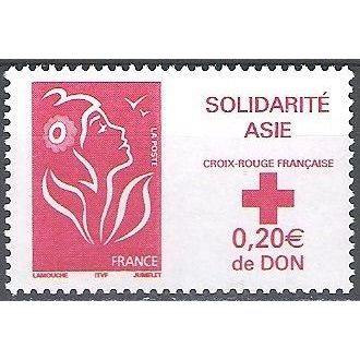 France 2005 Michel 3896 Neuf ** Cote (2008) 2.00 € Croix Rouge Tsunami