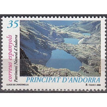 Andorra Español 2000 Michel 272 Neuf ** Cote (2008) 1.00 € Lacs del Angonella