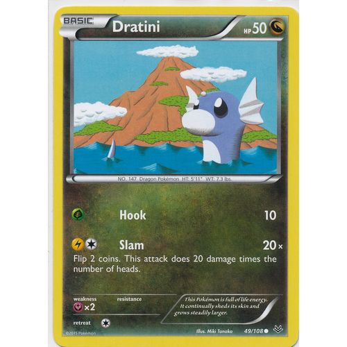 Pokemon Roaring Skies #49/108 Dratini