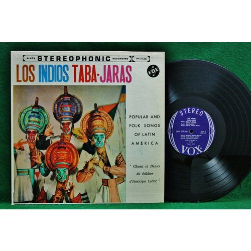 Indios Tabajaras - Popular and Folk Songs of Latin America - STPL 515.080 - EX