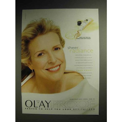 1999 Oil of Olay Provital Perfecting Moisturizer Ad