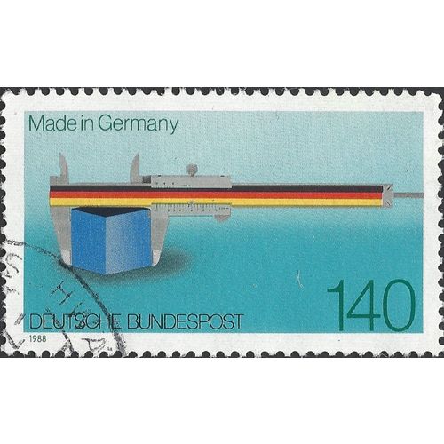 GERMANY, Made in Germany, blue 1988, 140pf