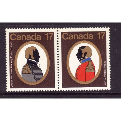 CANADA 1979 FAMOUS CANADIANS SG942 / 943 SET 2 VALS U/M MINT#2