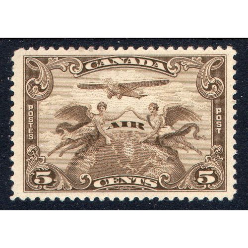 CANADA Sg274 5c olive-brown "AIR" mounted mint (CB)