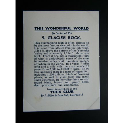 J. Bibby & Sons Cooking Fat 1955 This Wonderful World Card Variants (e31)