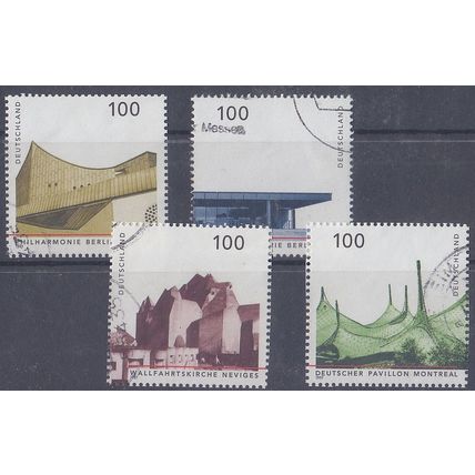 GERMANY BUND [1997] MiNr 1906-09 ( O/used ) [01] Bauwerke