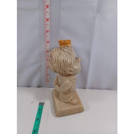 R & W Berries 1973 Figurine "The King of Dads" Made in USA #3137 good