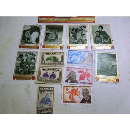 Lot of 18 Vintage FDR Postage Stamps President Franklin Delano Roosevelt