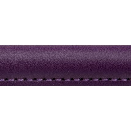 Pair Of Genuine Leather Replacent Bag Handbag Handles (Dark Purple - 70cm)