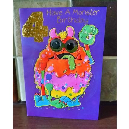 4 have A Monster Birthday