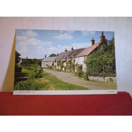 WINKLE STREET, CALBOURNE, ISLE OF WIGHT used postcard by Jarrold/Nigh 1950 pm =