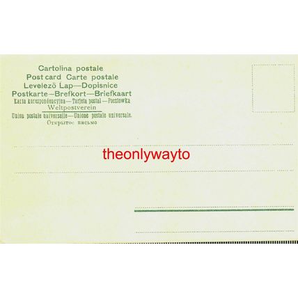 Venezia (Venice), Palazzo Tiepolo Sul Canal Grande, Italy, Postcard