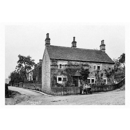 pt1819 - Froggatt Village , Derbyshire - Print 6x4