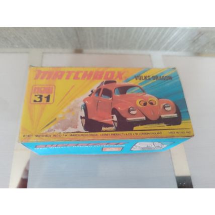Matchbox Superfast No31 Volks-Dragon - Reproduction / Replica Box Only