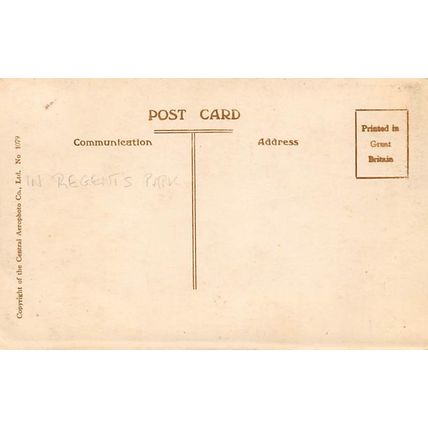Aerial view of Bedford College for Women : Central Aerophoto postcard no1079