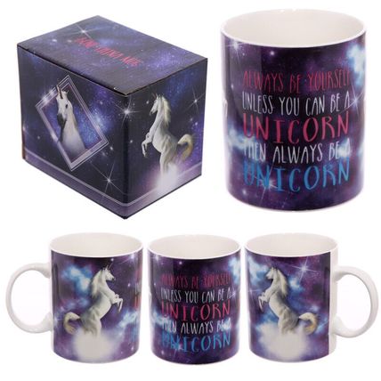 Majestic Unicorn Bone China Mug by Laura Billingham Gift Boxed Tea Coffee Latte