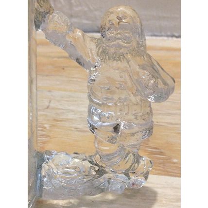 Vintage 1997 Coca Cola Santa Coke Machine 20 Oz Heavy Solid Glass Drinking Mug