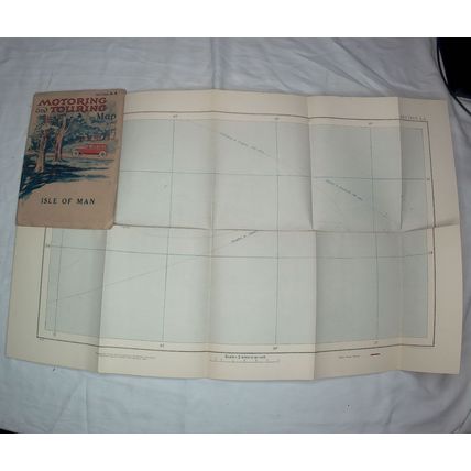 Vintage Motoring and Hiking Map AA
