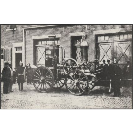 Delaware Fire Company #4 Reaney & Neafie Steamer - Rich Gardner Postcard